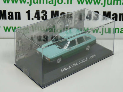 FA80 Voiture 1/43 IXO altaya Voitures d'autrefois : SIMCA 1308 Jubilé 1979