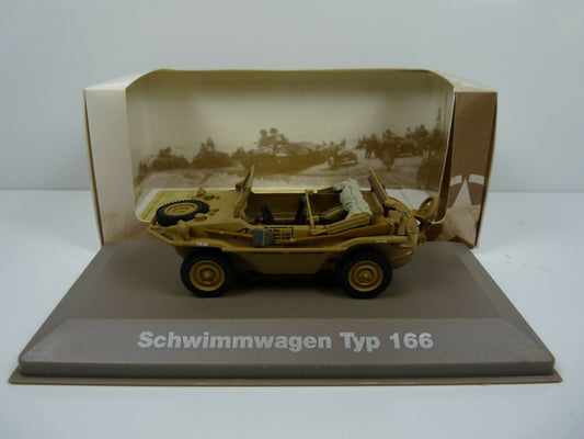 BL21Z atlas IXO 1/43 Blindés WW2 : Schwimmwagen typ 166 (Porsche)