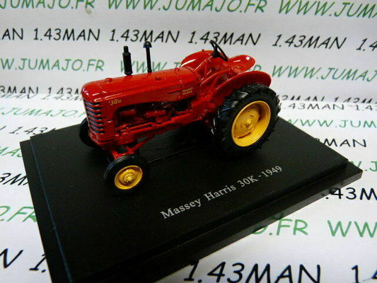 TR17 Tracteur 1/43 universal Hobbies MASSEY HARRIS 30K 1949