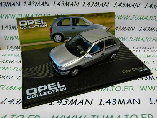OPE91Z 1/43 IXO serie OPEL collection  CORSA B intérieur gris 1993/2000