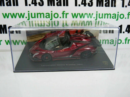 LB63 voiture 1/43 IXO LAMBORGHINI : VENENO Roadster 2013