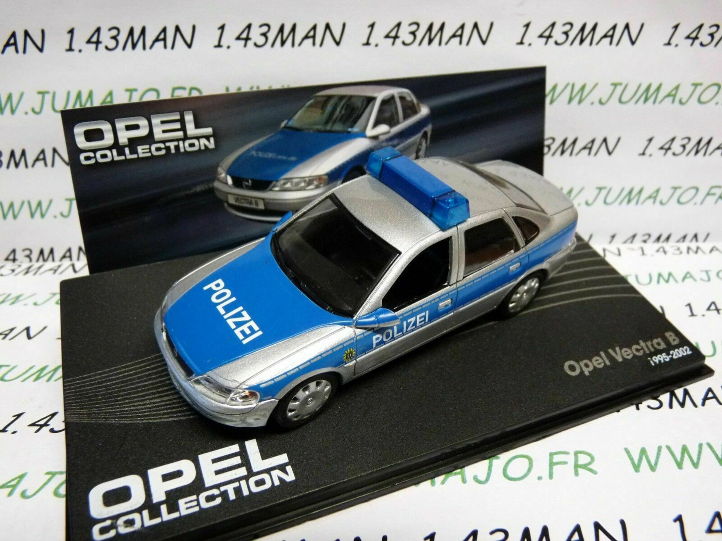 OPE45 voiture 1/43 IXO OPEL collection : VECTRA B Polizei police 1995/2002