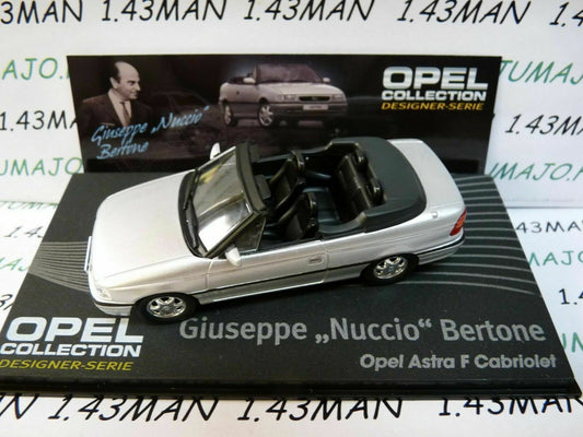 OPE126Z 1/43 IXO designer serie OPEL collection ASTRA F cabriolet Nuccio Bertone