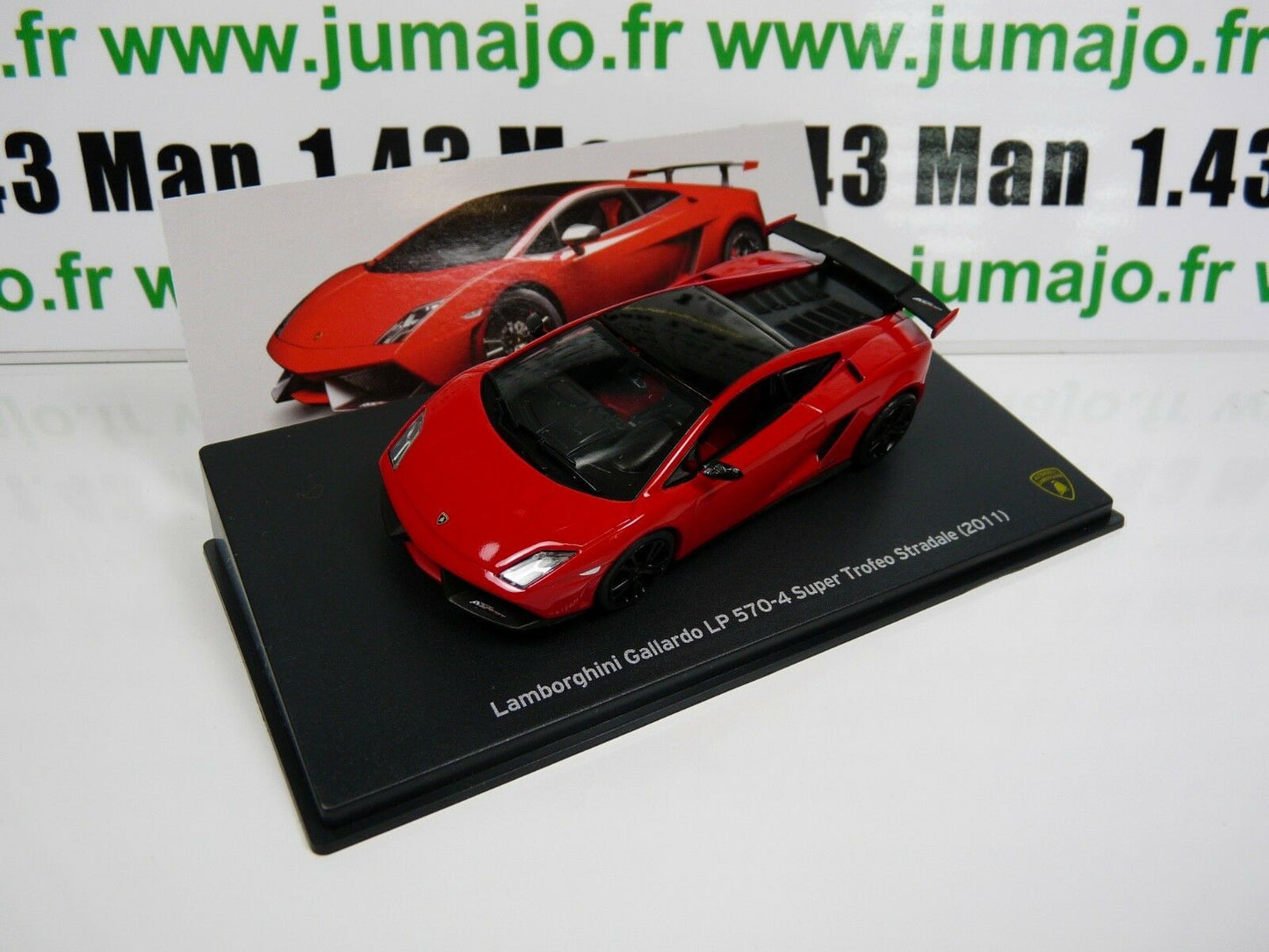 LB69 voiture 1/43 IXO LAMBORGHINI GALLARDO LP 570-4 super Troféo stradale 2011