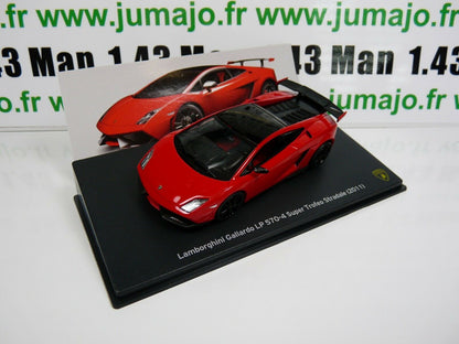 LB69 voiture 1/43 IXO LAMBORGHINI GALLARDO LP 570-4 super Troféo stradale 2011