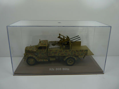 BL41 atlas IXO 1/43 Blindés WW2 : OPEL Blitz Kfz 305 mitrailleuse Allemagne