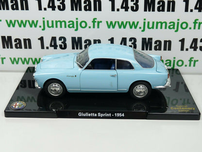 VQ61 Voiture 1/24 LEO MODELS HACHETTE : Alfa Romeo Giulietta Sprint (1954)