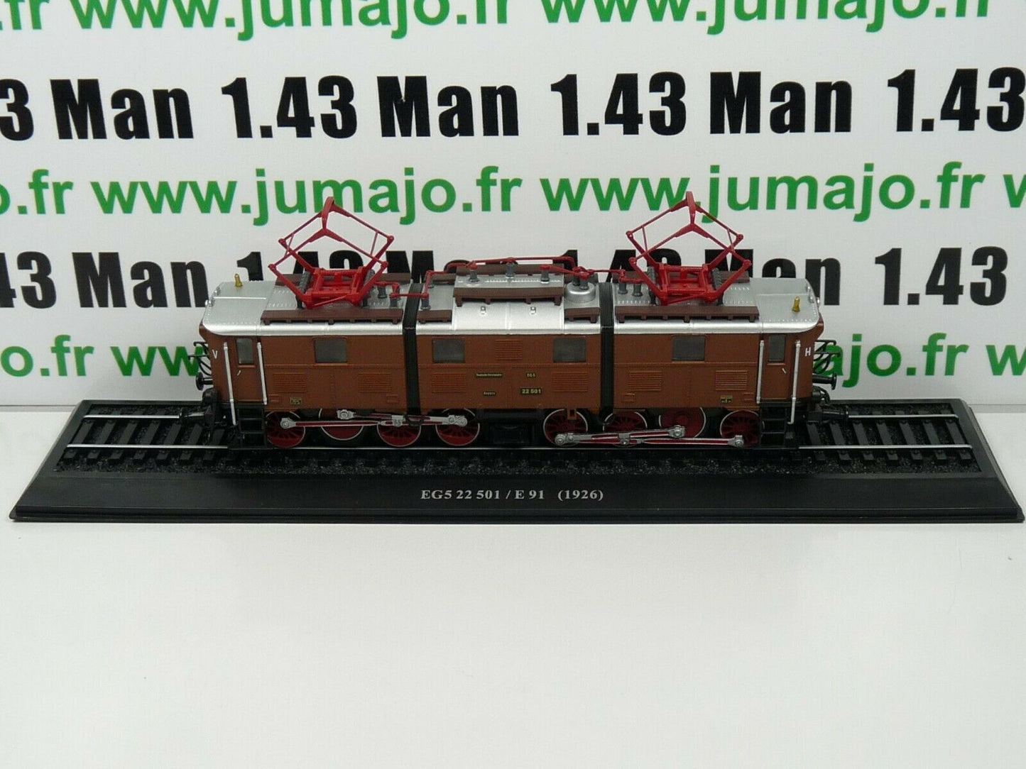 MEA56W LOCOMOTIVE train DRB 1/87 HO : EG5 22 501 / E 91 (1926) Allemande
