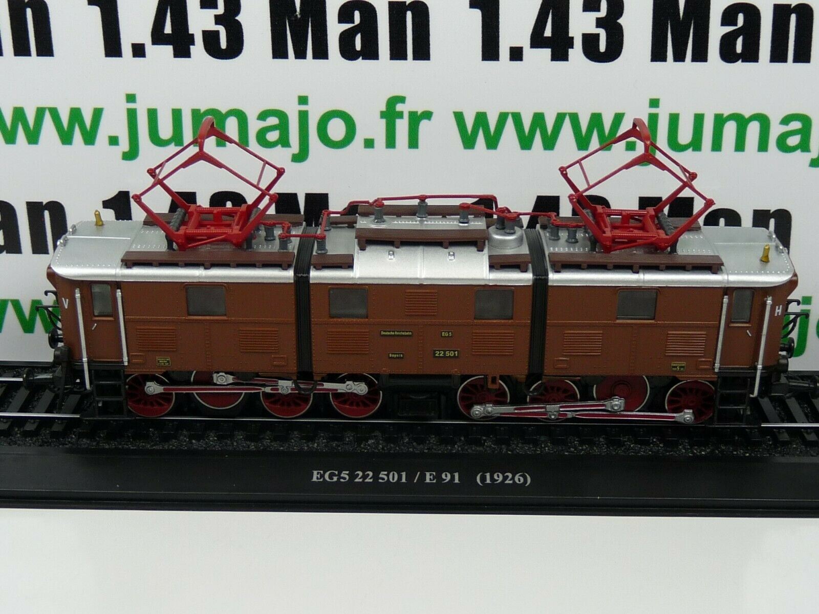鉄道模型 EG5 22 501/E91 (1926) 1/87 Atlas EG5 22 501 /E 91 (1926) TRAIN 1/87 Diecast Model