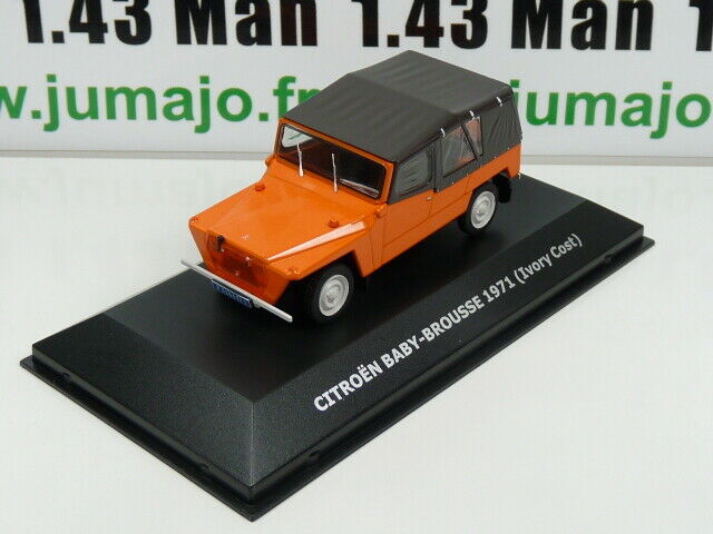 CVW3 1/43 IXO Direkt CITROËN 2cv world Baby-Brousse 1971 Mehari Côte d'Ivoire