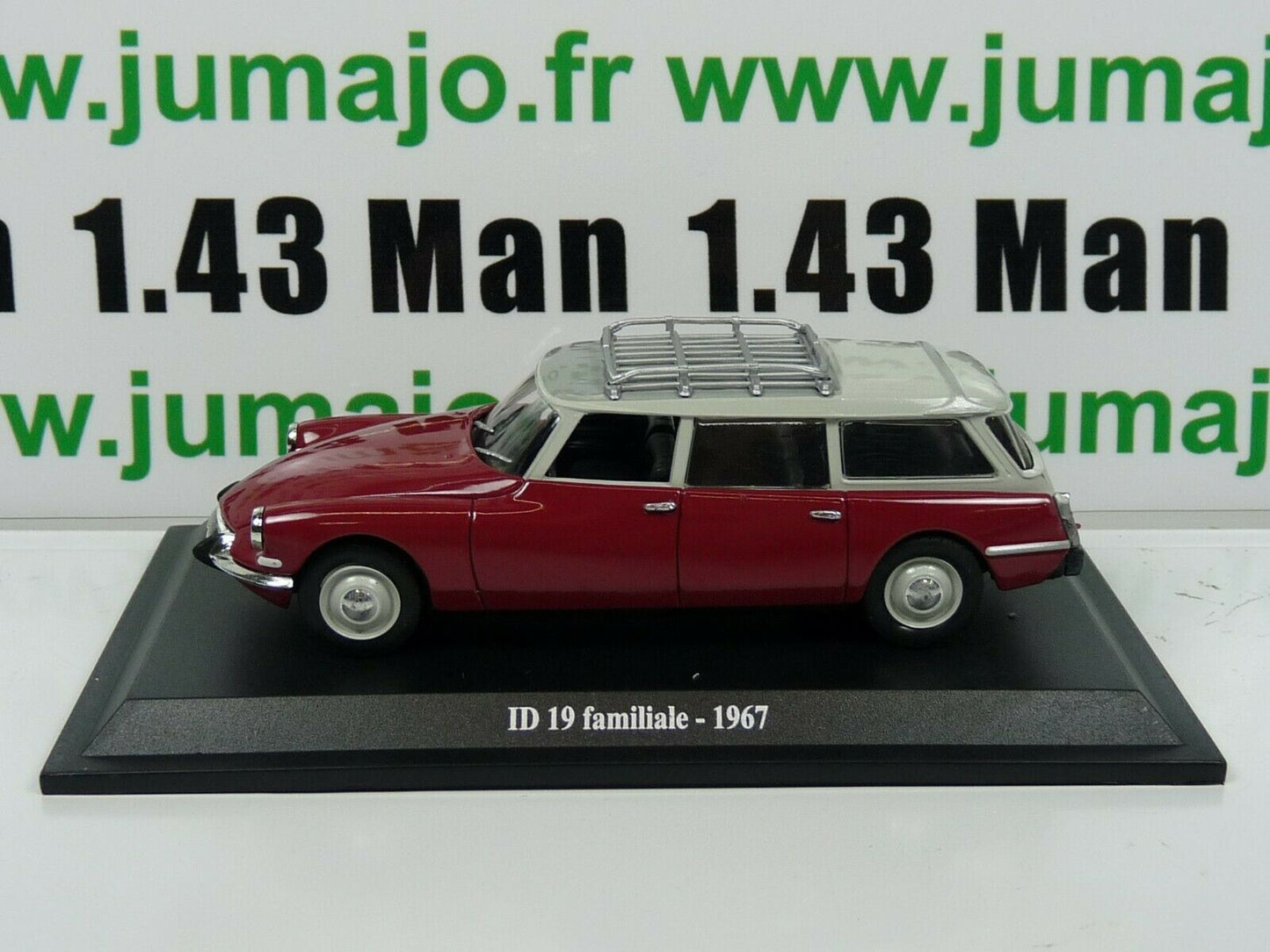 DS15 voiture 1/43 atlas traction NOREV :  ID19 familiale 1967