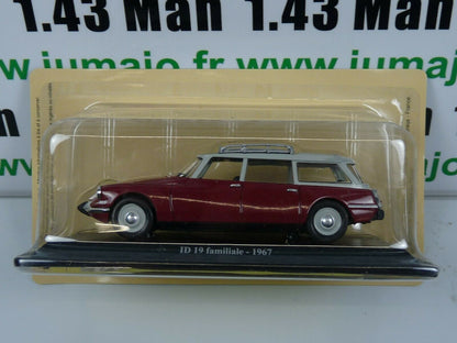 DS15 voiture 1/43 atlas traction NOREV :  ID19 familiale 1967