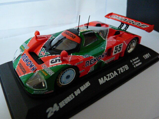 24H43Z voiture 1/43 IXO 24 Heures Le Mans : MAZDA 787B winner 1991 1st