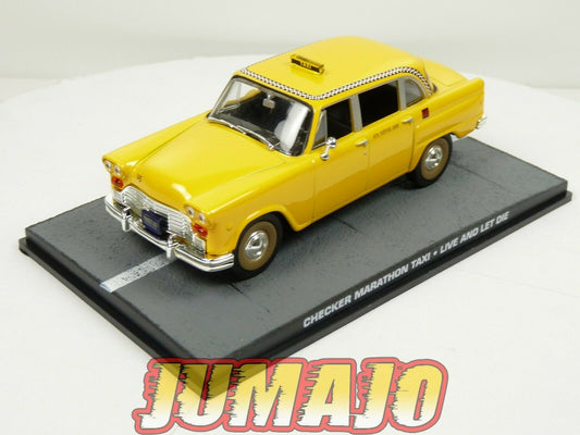 JB77 voiture 1/43 IXO 007 JAMES BOND Checker Marathon taxi live and let die