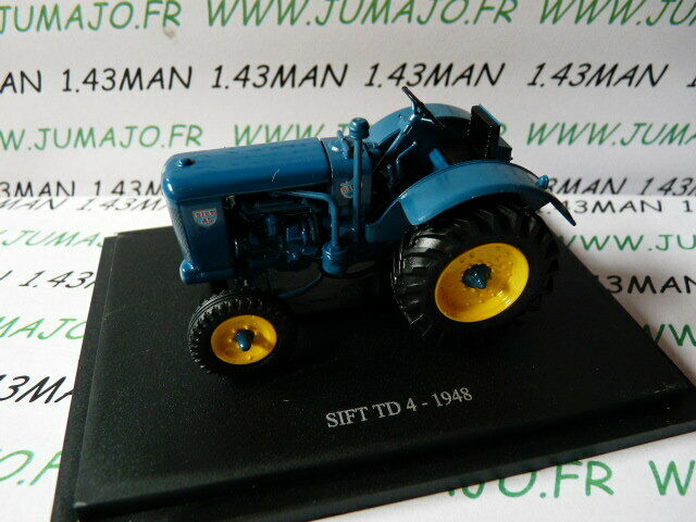 TR68 Tracteur 1/43 universal Hobbies  : SIFT TD4 1948