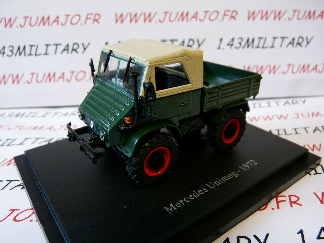 TRZ Tracteur 1/43 universal Hobbies : MERCEDES Unimog 1972