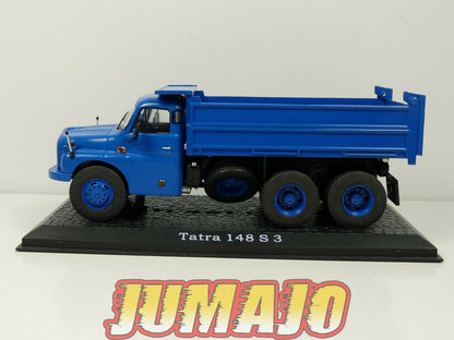 DDRT5 CAMIONS 1/43 atlas IXO : TATRA 148 S 3 benne basculante