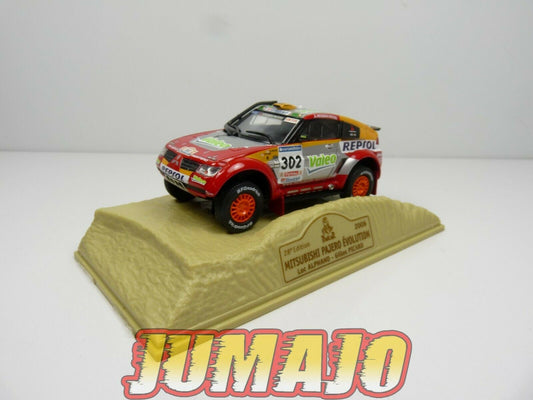 DKR21 1/43 Norev M6 Paris/Dakar : MITSUBISHI PAJERO winner 2006 #302 Alphand-Picard