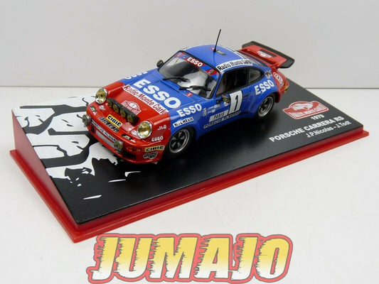 RMC107 1/43 IXO Altaya RallyeMonte Carlo : PORSCHE Carrera RS J P Nicolas #1 1979