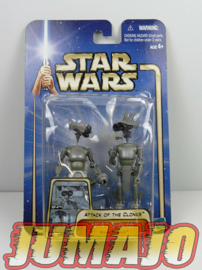 BLI29 figurine STAR WARS AOTC Attack of the clones SP-4 & JN-66 ROBOTS