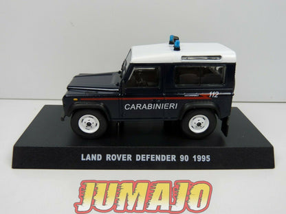 CR16 voiture 1/43 CARABINIERI : LAND ROVER DEFENDER 90 1995