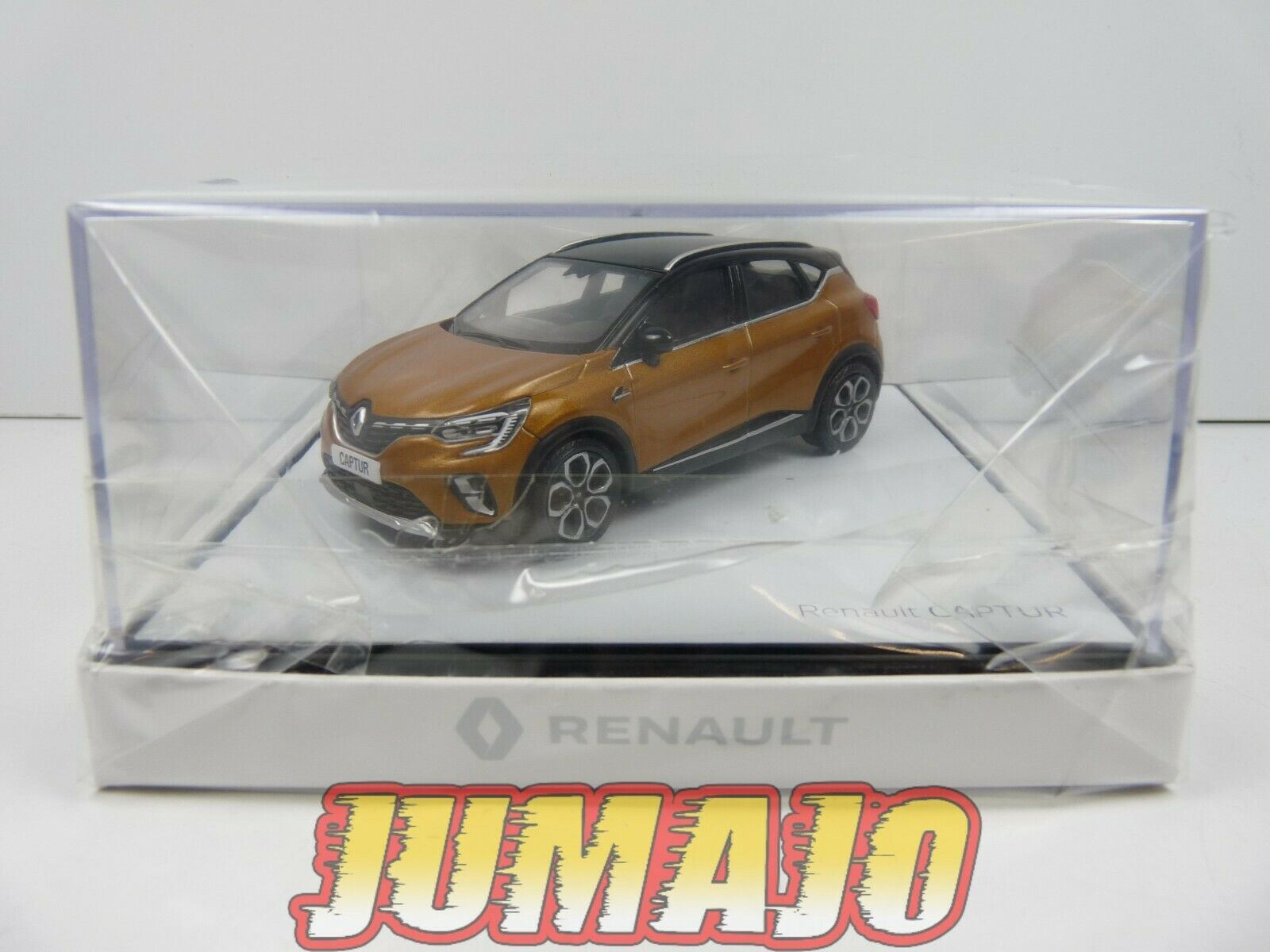 REN16 VOITURE 1/43 NOREV dealer pack RENAULT Captur orange 2020