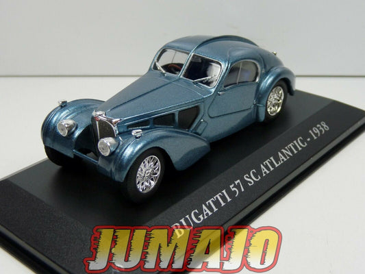 FA61 Voiture 1/43 IXO altaya Voitures d'autrefois BUGATTI 57 Sc Atlantic 1938