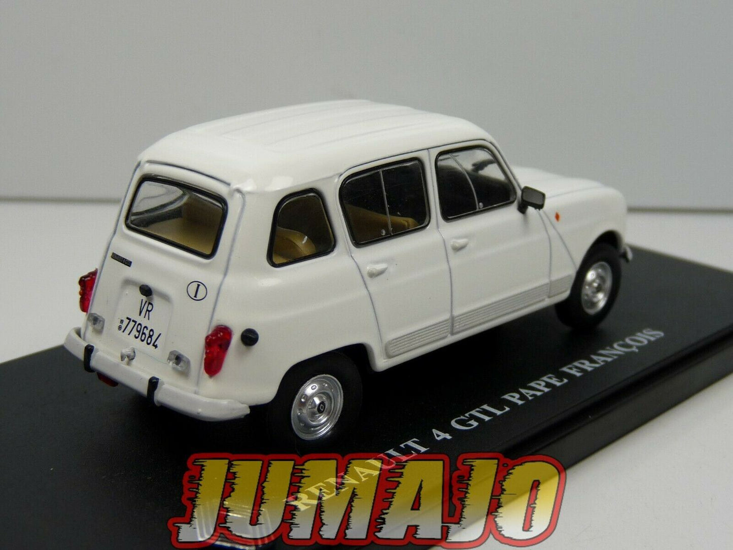 R4L27 Passion RENAULT 4 L 1/43 : 4 GTL Pape François 1984