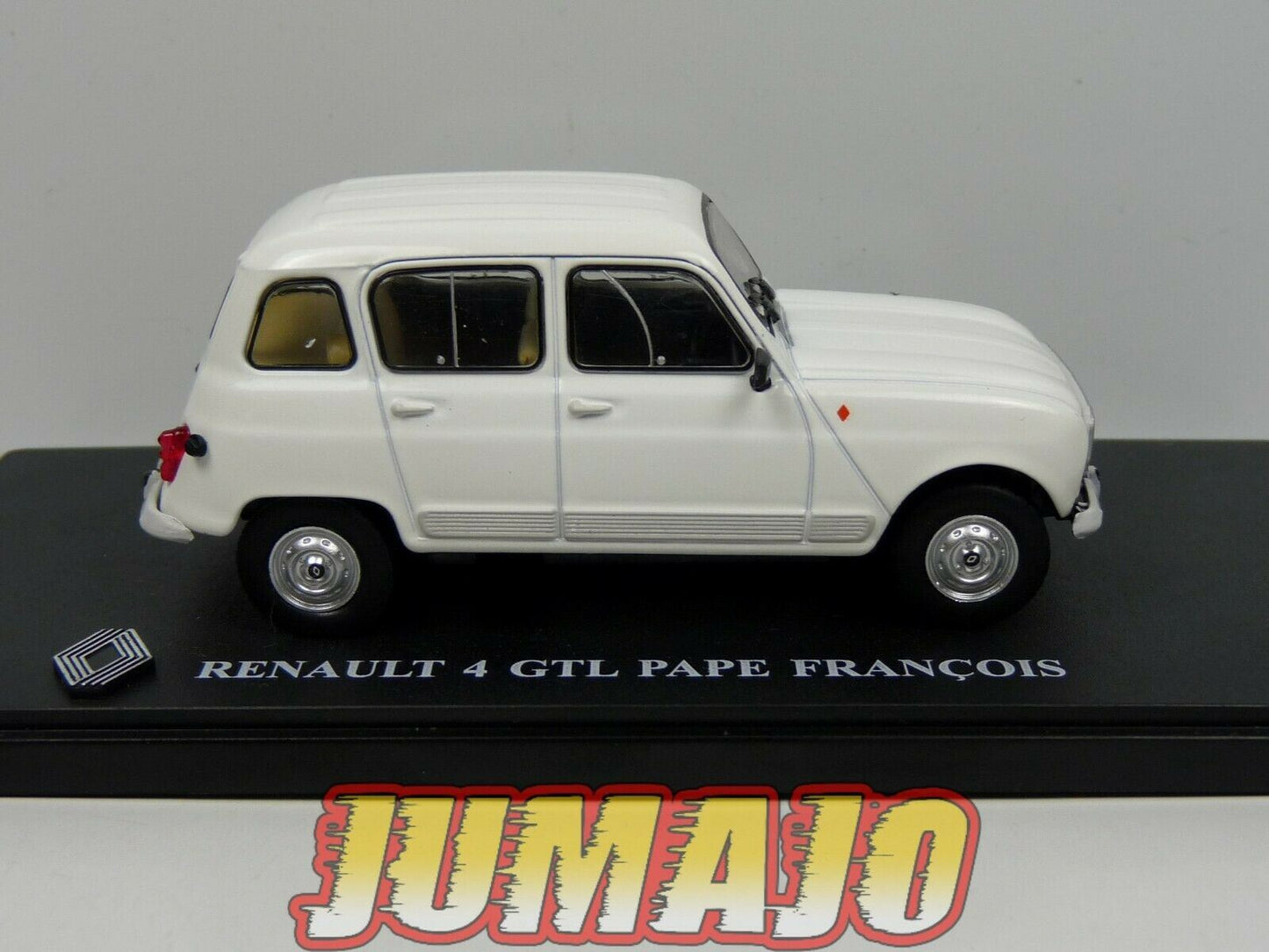 R4L27 Passion RENAULT 4 L 1/43 : 4 GTL Pape François 1984
