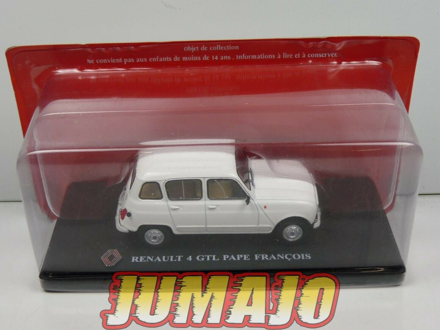R4L27 Passion RENAULT 4 L 1/43 : 4 GTL Pape François 1984