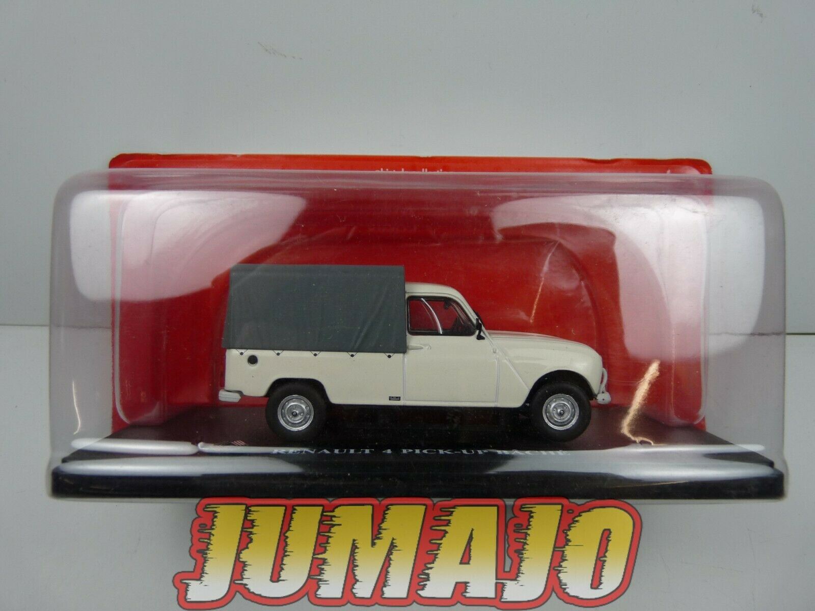 R4L50 Passion RENAULT 4 L 1/43 : 4L pick-up bâché 1983 – Jumajo