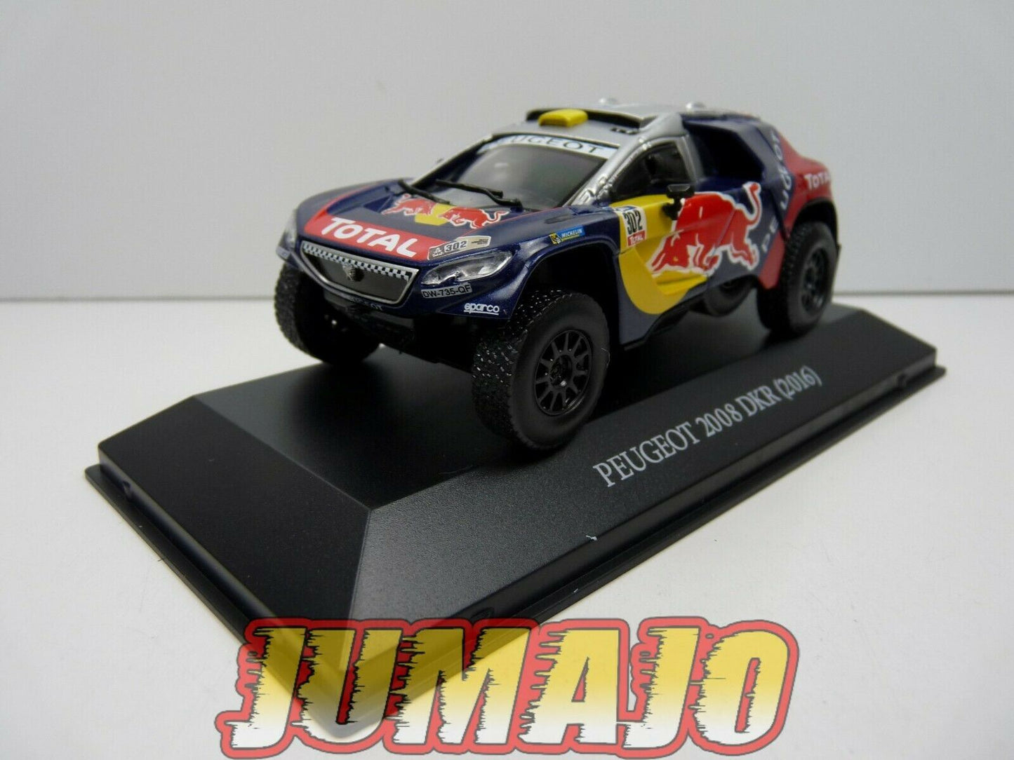 RLY35 Voiture 1/43 SALVAT Paris/Dakar : Peugeot 2008 DKR 2016 Peterhansel winner