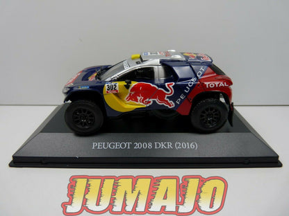 RLY35 Voiture 1/43 SALVAT Paris/Dakar : Peugeot 2008 DKR 2016 Peterhansel winner