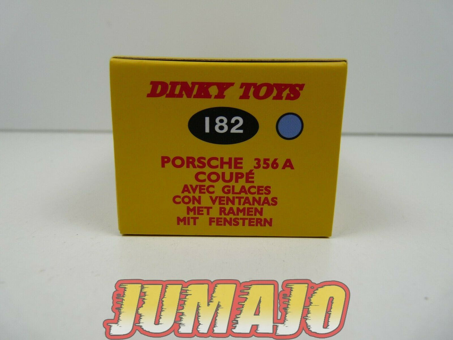 DT218 Voiture 1/43 réédition DINKY TOYS DeAgostini : Porsche 356 A Coupé 182