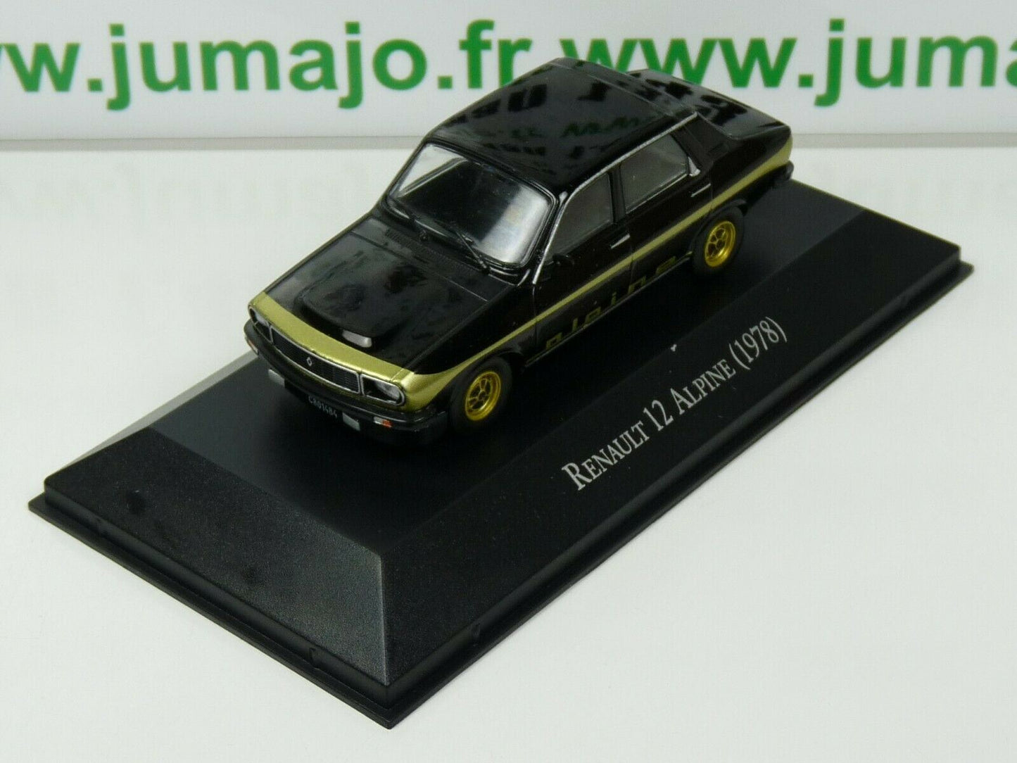 Diorama 1/43 SAVIEM SG4 Plateau + Renault 12 Alpine + Renault 4F Service
