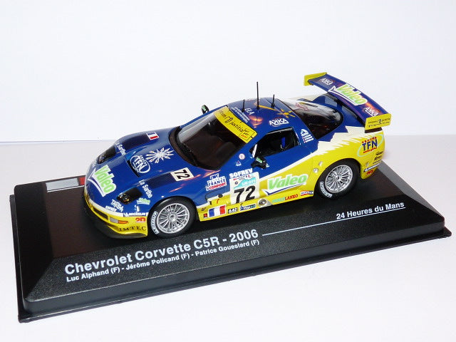 24HZ voiture 1/43 IXO 24 Heures Le Mans : Chevrolet Corvette C5R 2006 #72