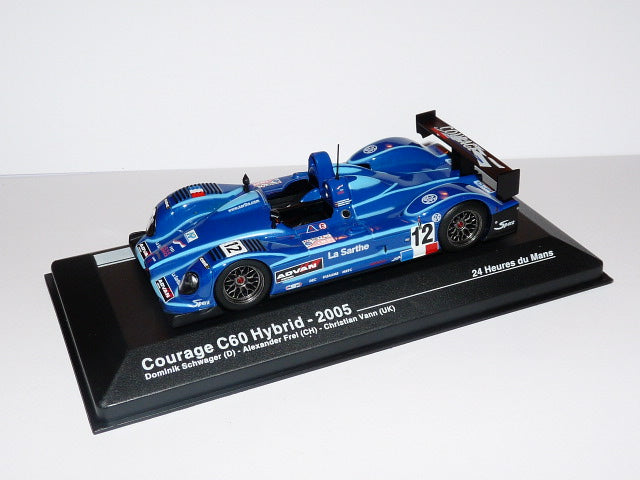 24HZ voiture 1/43 IXO 24 Heures Le Mans : Courage C60 Hybrid 2005 #12