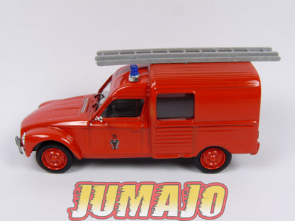 2CV111 Voiture 1/43 NOREV Citroen : Acadiane Pompiers