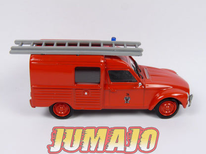 2CV111 Voiture 1/43 NOREV Citroen : Acadiane Pompiers