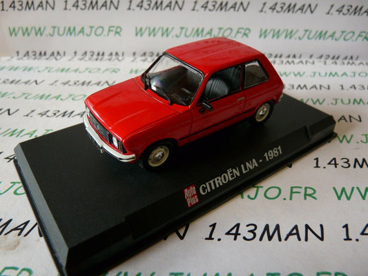 AP61 Voiture 1/43 IXO AUTO PLUS : LNA 1981 rouge