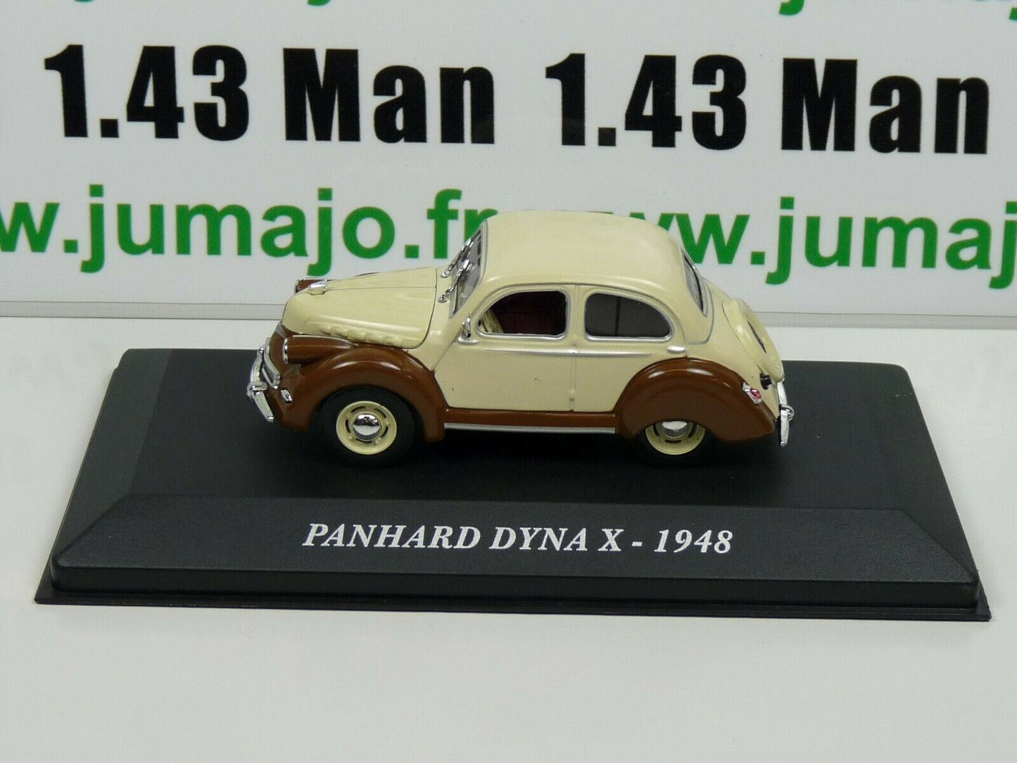 FA84 Voiture 1/43 IXO altaya Voitures d'autrefois : PANHARD DYNA X 1948