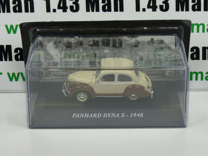 FA84 Voiture 1/43 IXO altaya Voitures d'autrefois : PANHARD DYNA X 1948