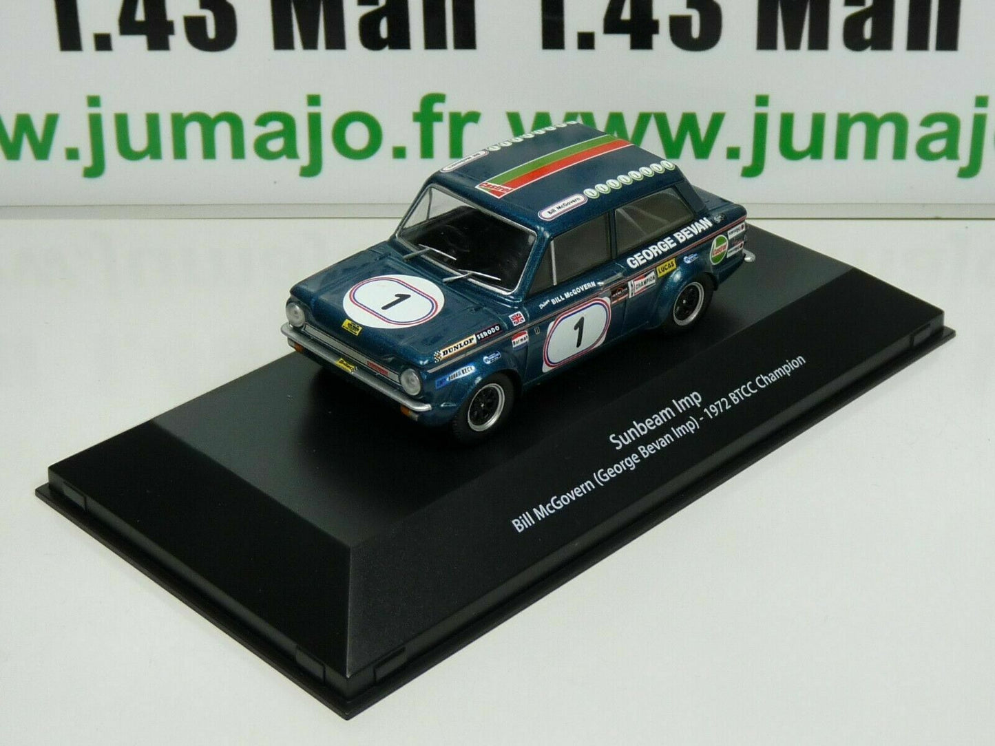 BTCC7 voiture 1/43 IXO atlas BTCC : SUNBEAM Imp