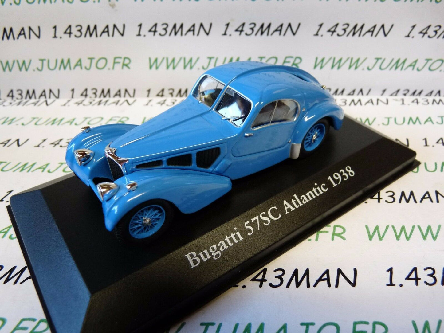 CH6 : Voitures Mythiques Atlas Chapatte : BUGATTI 57SC Atlantic 1938