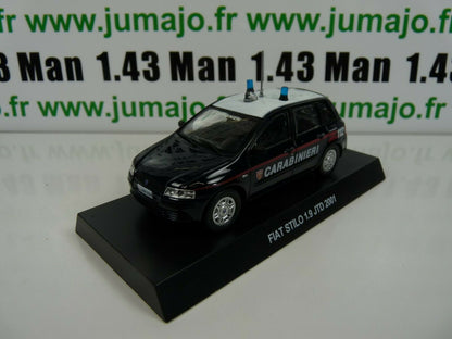 CR13 voiture 1/43 CARABINIERI : FIAT STILO 1.9 JTD 2001