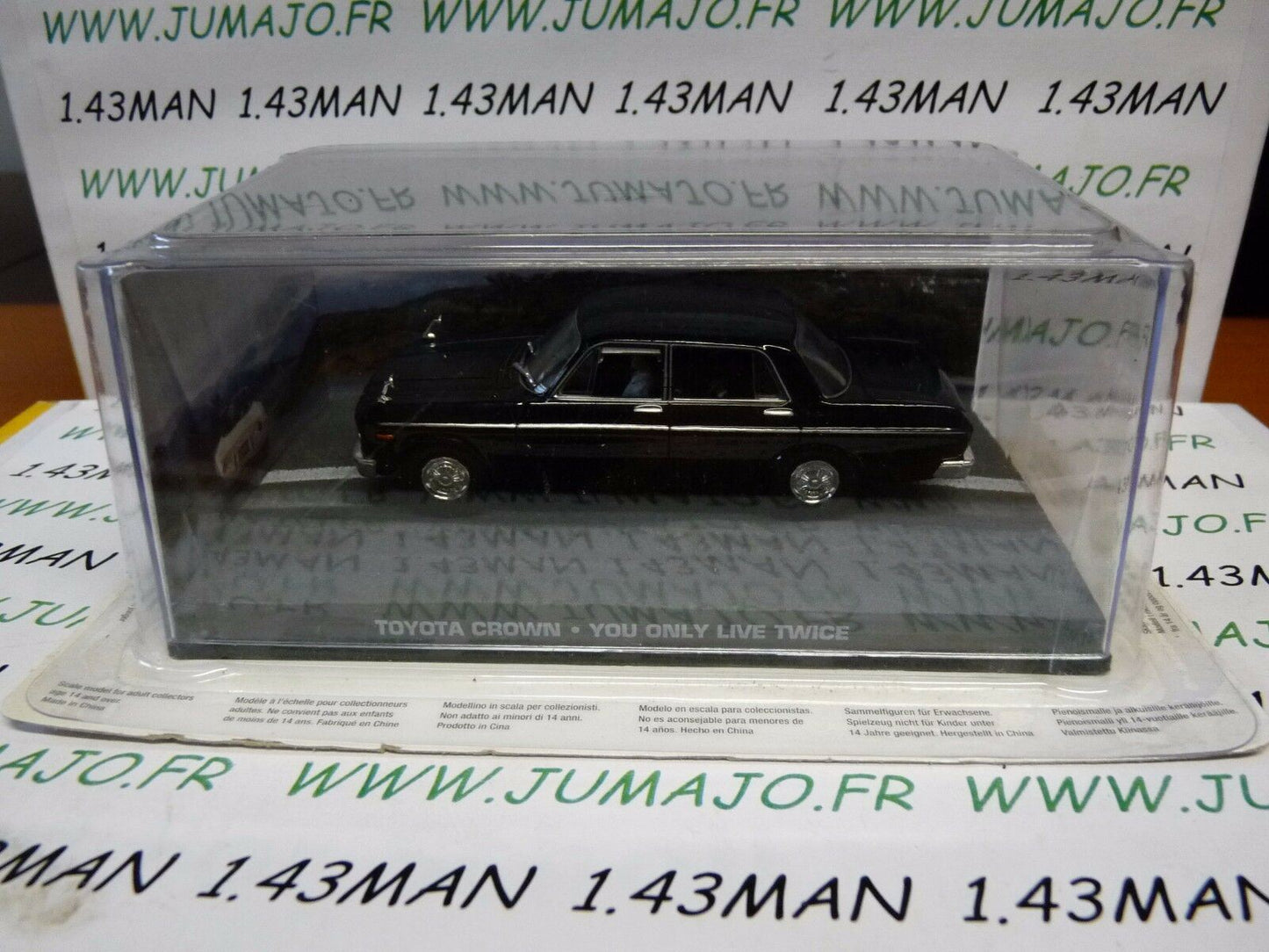 JB56 voiture 1/43 IXO 007 JAMES BOND : TOYOTA CROWN 65 you only live twice