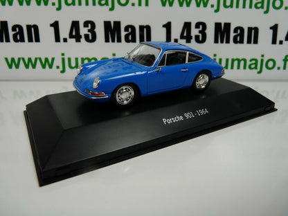 POR1 : voiture 1/43 atlas NOREV PORSCHE 911 collection : PORSCHE 901 (911) 1964