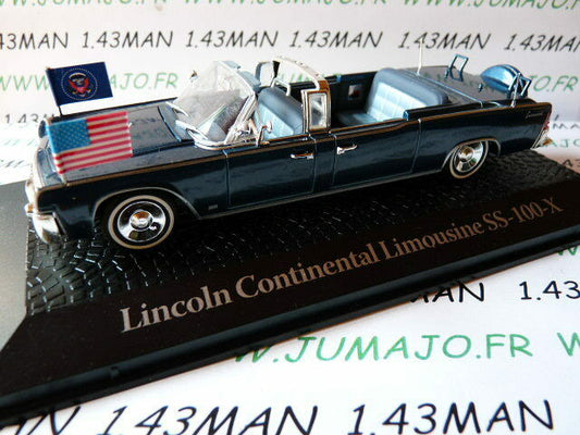 PR1 1/43 norev présidentielle : LINCOLN Continental Limousine SS 100 X JFK