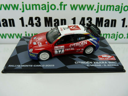 RMIT17 1/43 IXO Rallye Monte Carlo : CITROËN Xsara WRC 2003 McRae #17