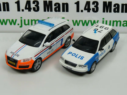 lot 2 X 1/43 IST déagostini POLOGNE Police du Monde AUDI Q7 Audi A6 PM32 49